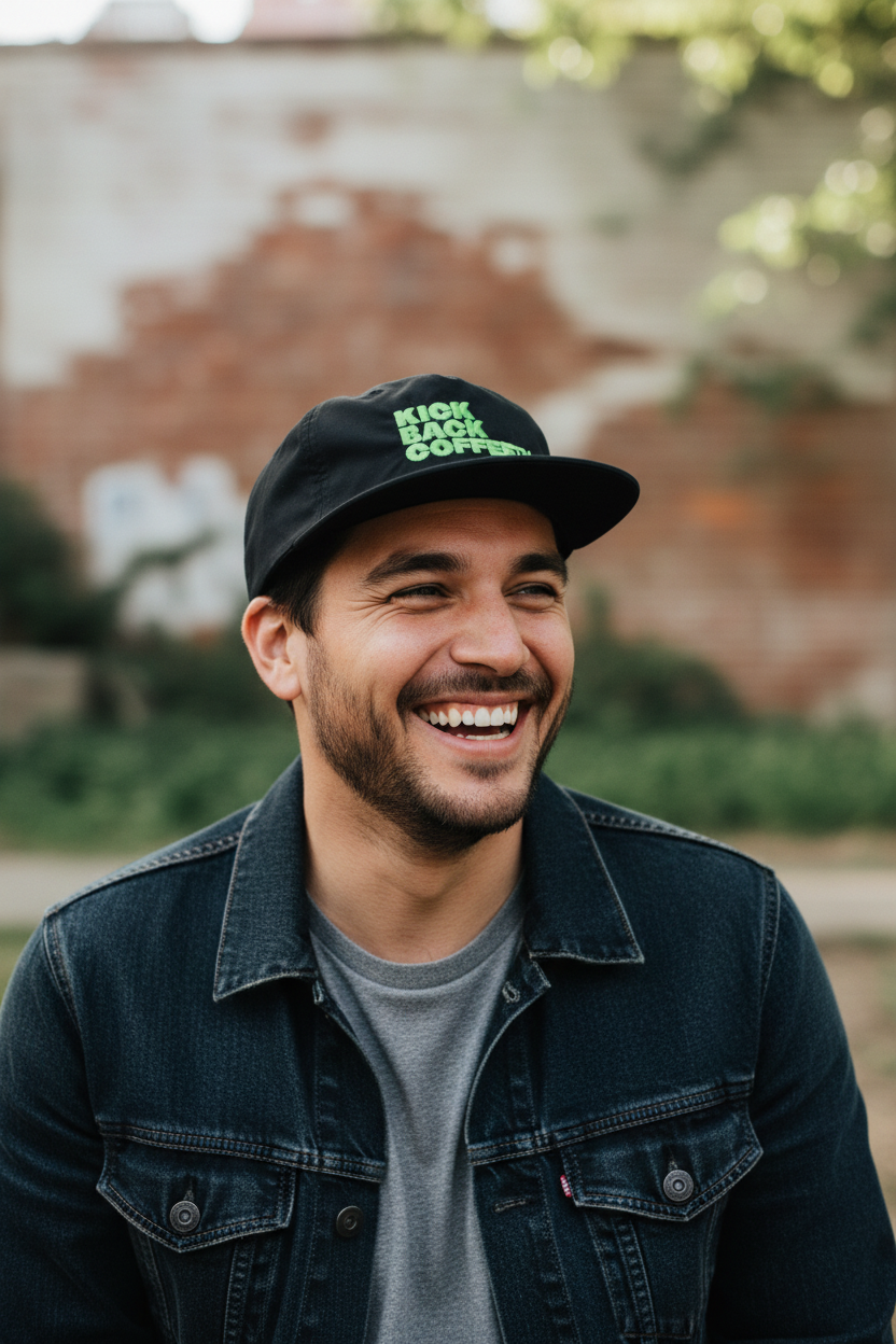 Kickback Coffee Snapback Cap